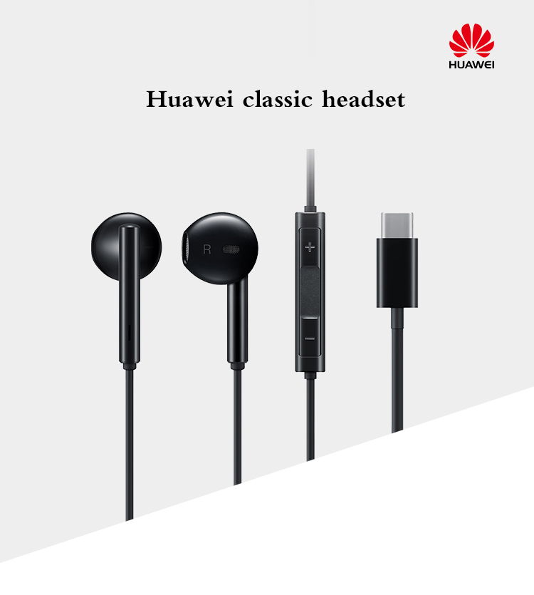 Huawei CM33 Type-c Wired Headphones Volume Control In Ear Noise