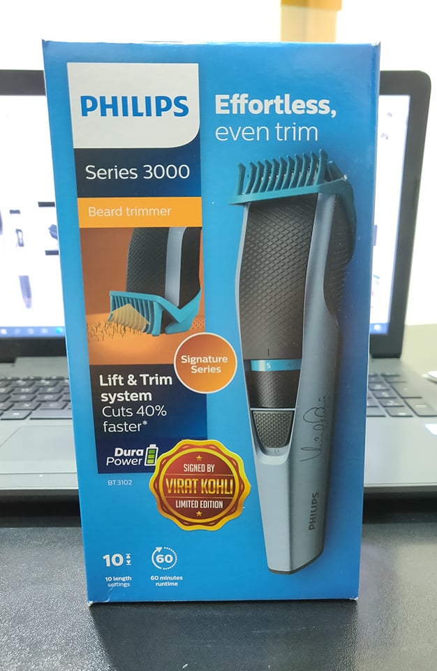 philips beard trimmer bt3102