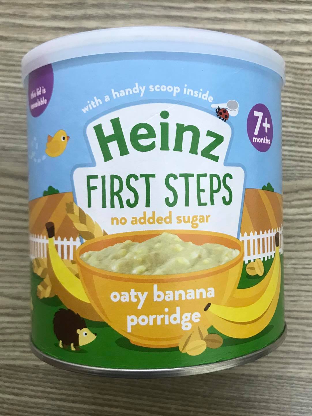 heinz banana porridge 7 months