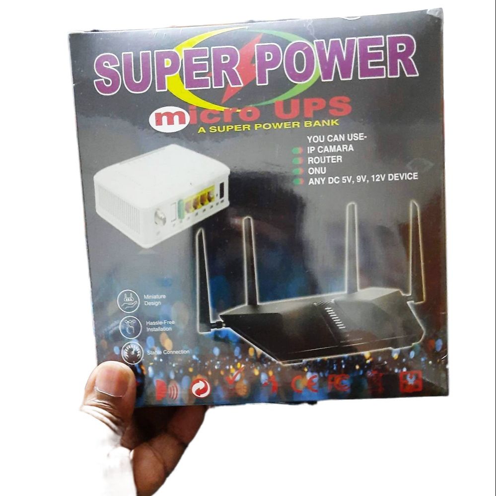 Micro Ups for Router Backup ROUTER ANU. 