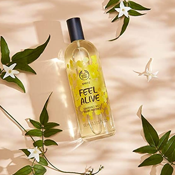 The Body Shop Feel Alive Spritz Fragrance Mist 100ml. 