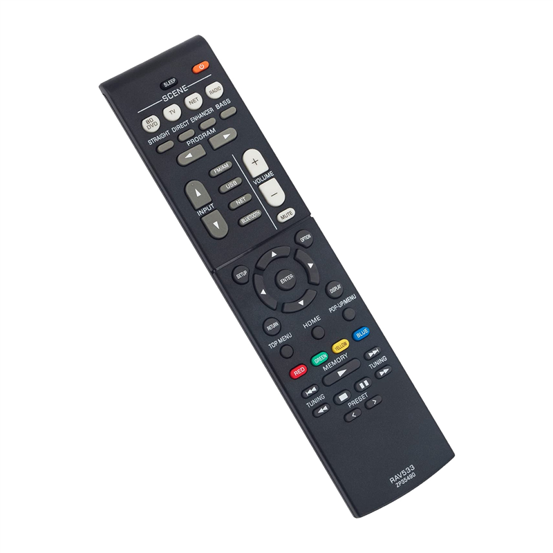 RAV533 Replace Remote Control for Yamaha AV Receiver Home Theater System RX-V579 HTR-4068 RX-V479. 