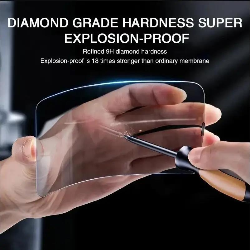 Curved Quality Full Glue UV Tempered Glass for iPhone 16 13 14 15 Pro Max 12 13 Mini Screen Protector Apple 11 X XS X 7 8 Plus. 