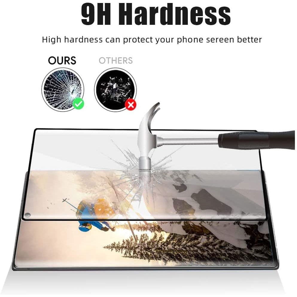 【Naughty Lui】 2023 2PCS Support Ultrasonic Fingerprint Unlock Tempered Glass For Samsung Galaxy S23 Ultra S22 Ultra S23 Plus S22+ Screen Protector. 