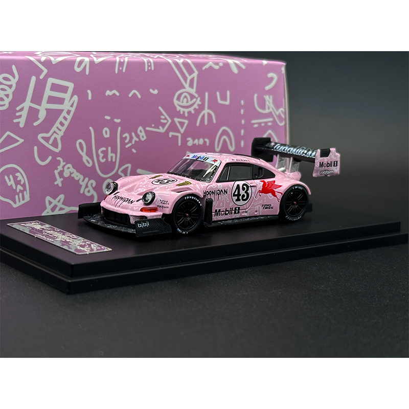 TPC In Stock 1:64 Hoonipigasus Matte Pink Pig SVRSR Diecast Diorama Car Model Collection Miniature Toys. 