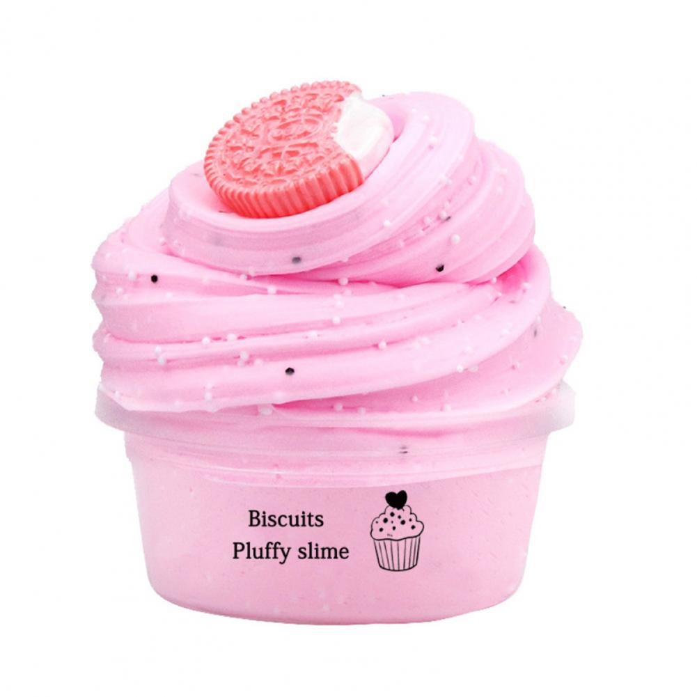 60ml Biscuit Slime Rebound Plasticine Display Mold Elastic Squeezing Toy for Kids Nursery School Learning Education BunnyGarden. 