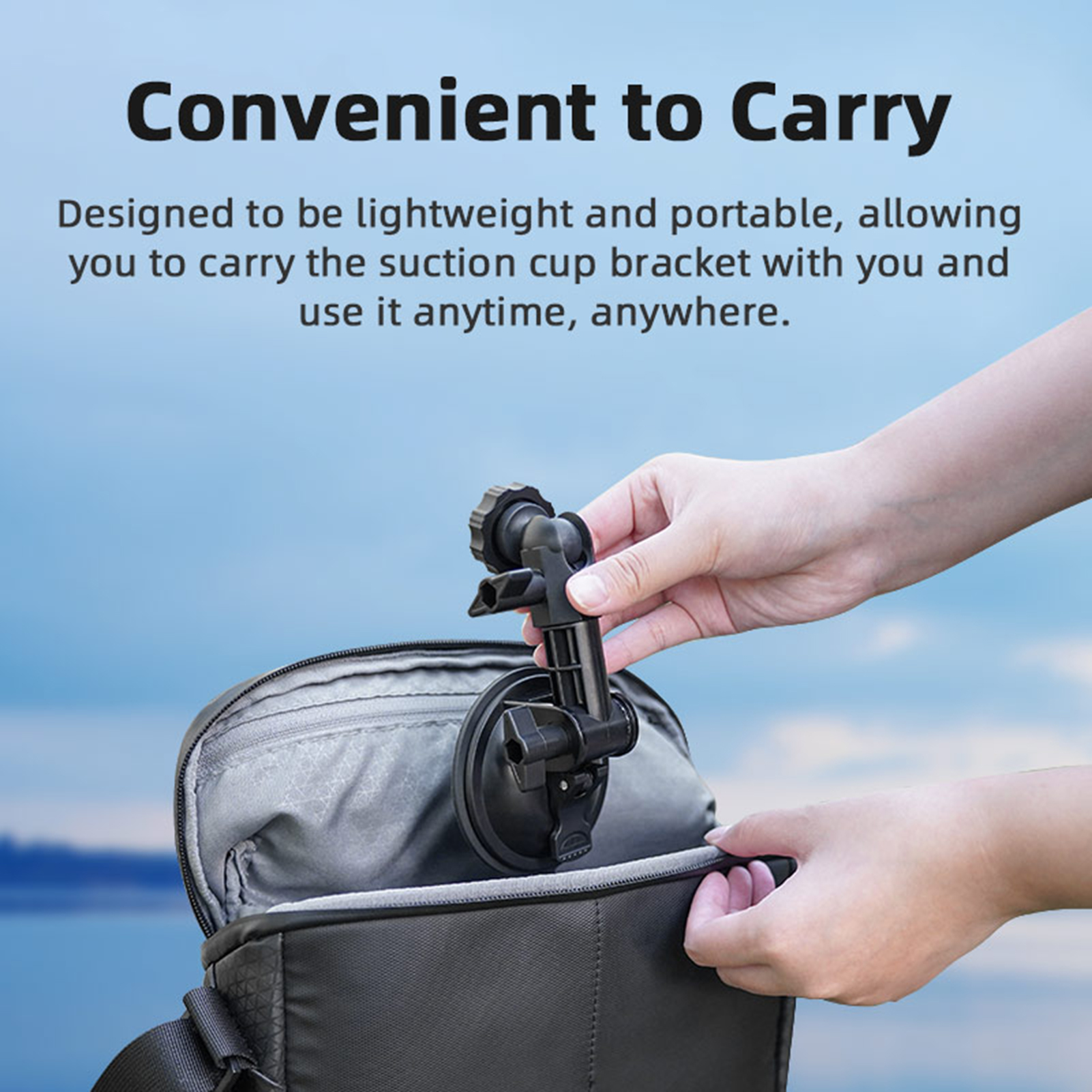 Car Suction Cup Mount for Action Camera Cooling Frame Osmo Pocket 3 Car Mount Stabilizer Adapter Camera Accessory for Smooth Shots Adjustable Car Mount. 