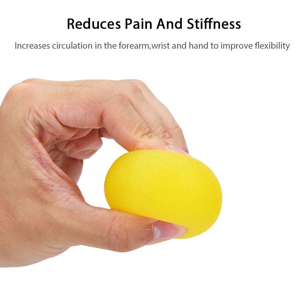 Fabrication CanDo Standard Gel Squeeze Ball For Hand Exercise Green
