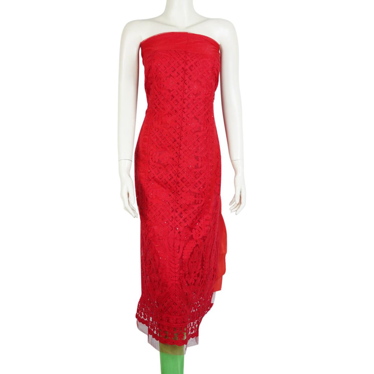 Stylish Net Three Piece For Women