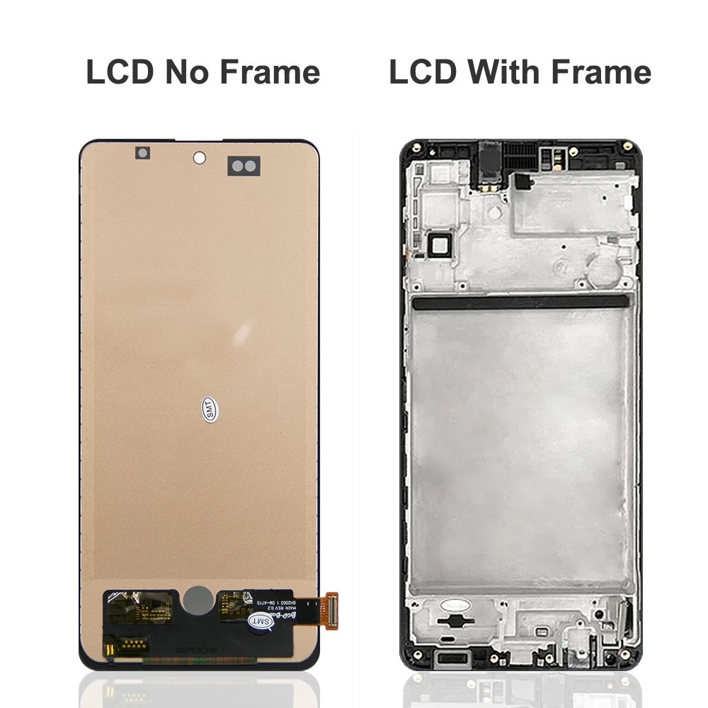 LCD For Samsung Galaxy M51 Display Touch Screen Digitizer Assembly High Quality Repair Parts For M515 M515F SM-M515F/DSN. 