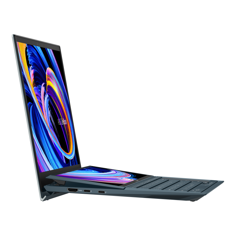 ASUS Zenbook Duo 14 UX482EAR Core-i7 11th Gen Laptop - 16GB LPDDR4X RAM - 512GB SSD - Intel Iris Xe Graphics - Celestial Blue #UX482EAR-KA433W. 