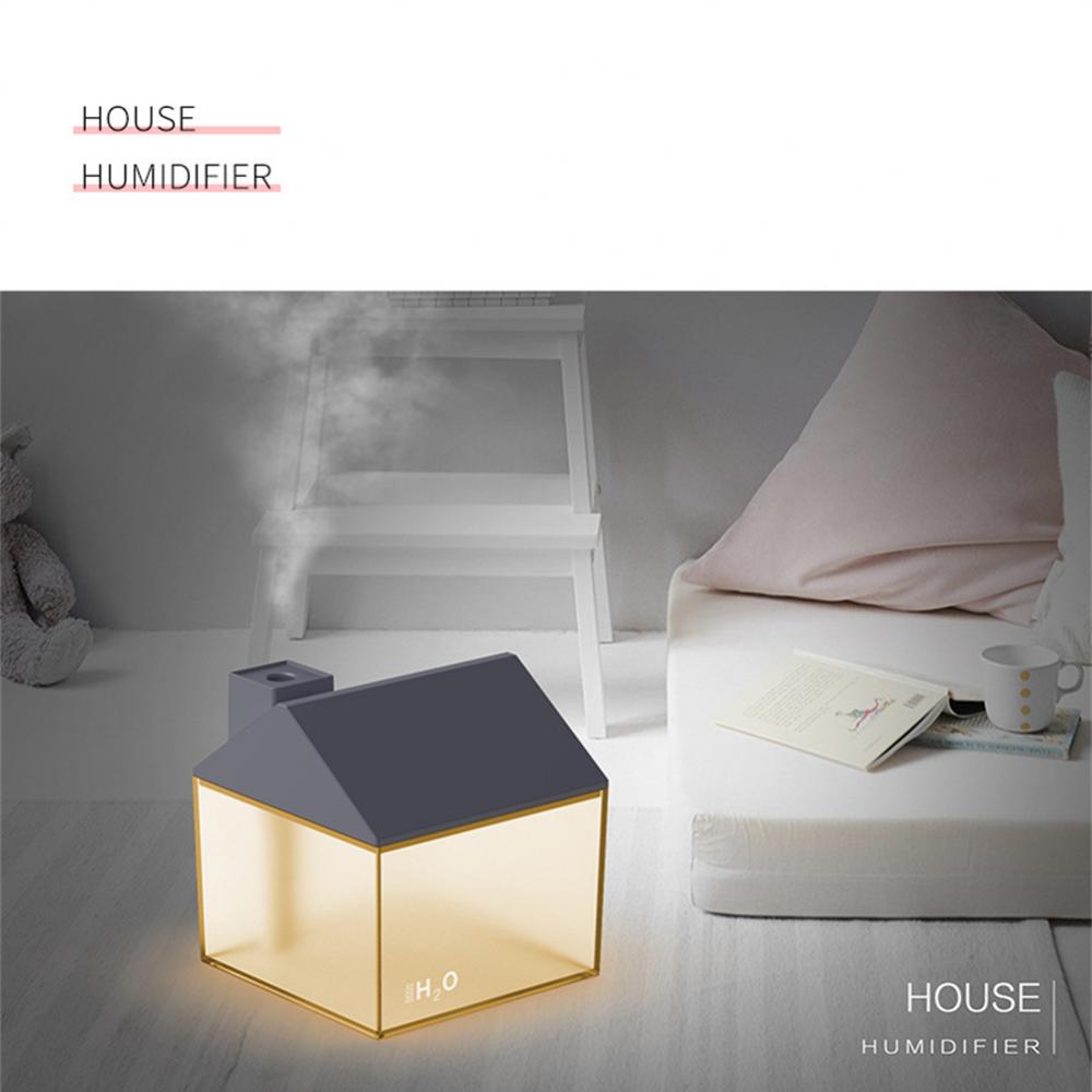 Ultrasonic Cool Mist Maker Convenient Minimalist Cute Fall-proof Mini Humidifier Air Humidifier Little Three-in-one House. 