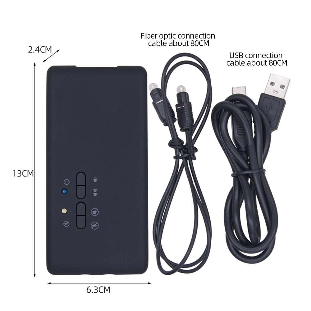 Usb 2.0 Sound Card with 2 MIC Heads SPDIF 7.1 Channel USB Soundbox Recording and Playback for Home Desktop Speakers. 
