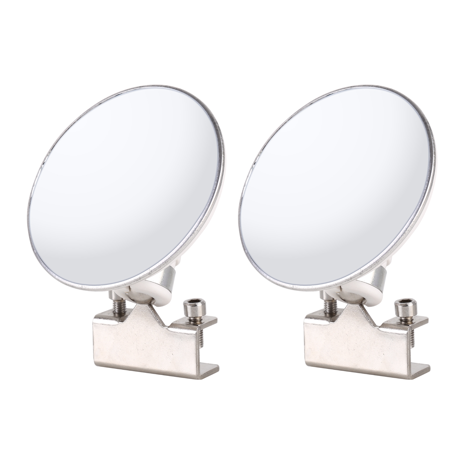 (New)2 PCS Car Multi-functional Blind Spot Side Assistant Mirror, Size:75mm. 