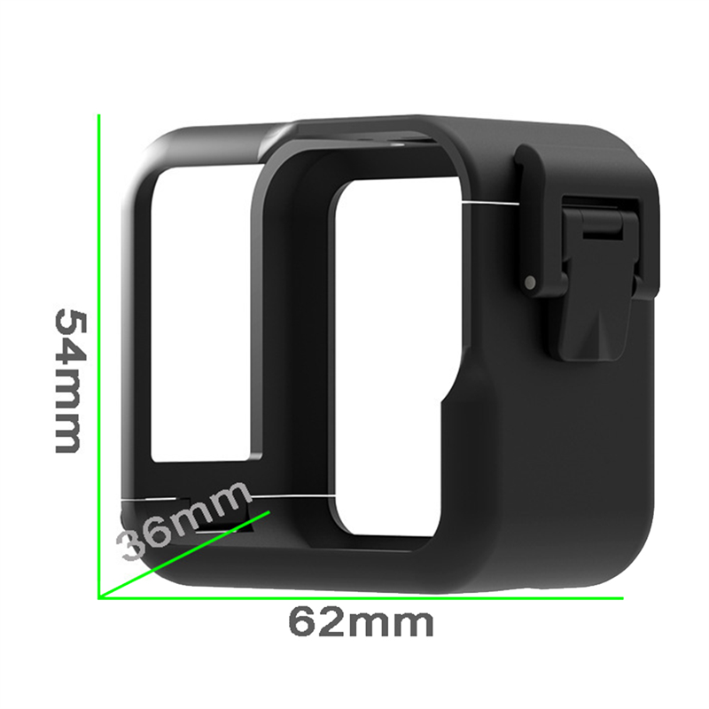 For GoPro Hero 11 MINI Camera Case Protective Frame Shockproof Accessories with Base Bracket Camera Shell Protector. 