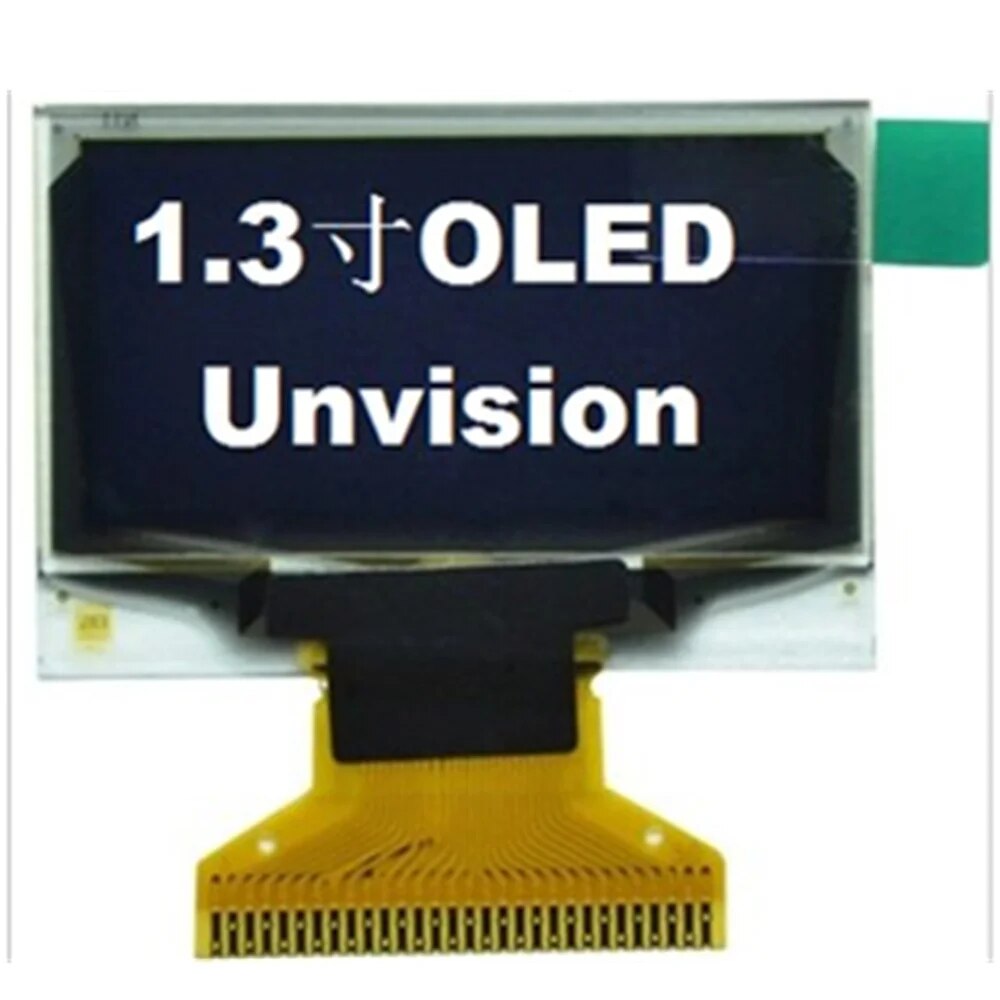 1.3 inch OLED display IC SH1106G 30 pin 128 * 64 screen provider schematic