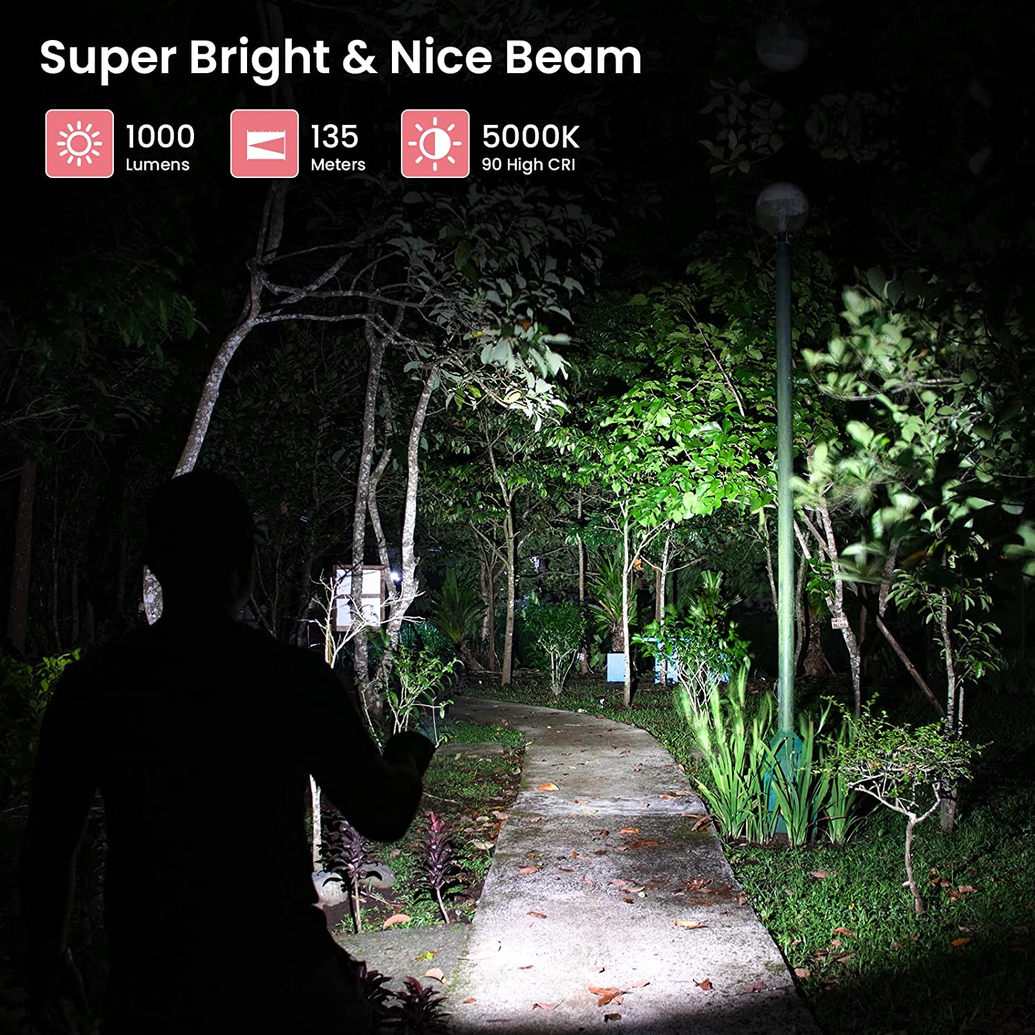 Sofirn SC21 USB C Rechargeable LED Flashlight 16340 Mini Torch 1000LM LH351D 90CRI with Magnet Tail. 