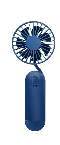 2024 New Lazy Man Hanging Neck Fan Rechargeable, Foldable Mini Portable Outdoor Handheld USB Small Fan Gift