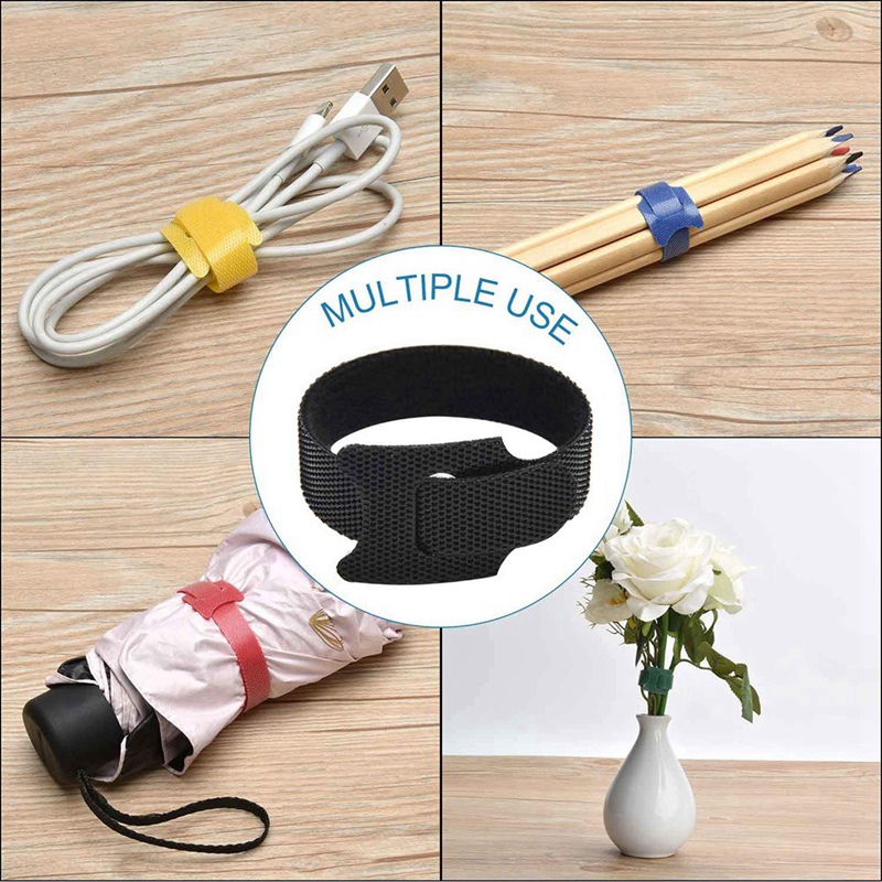 BRADOO- 1 Pcs 1.5M Micro-Hdmi To Hdmi Cable for Hd Tv Camera Gopro Hero 3 & 50Pcs Color Mixing Cable Cord Strap Hook Loop. 