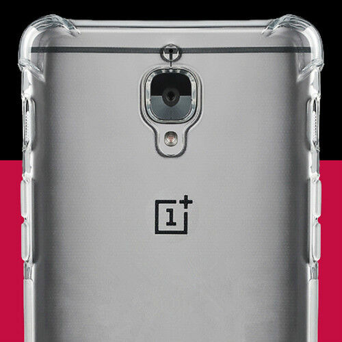 OnePlus 3T Transparent TPU With Bumper Phone Case Cover. 