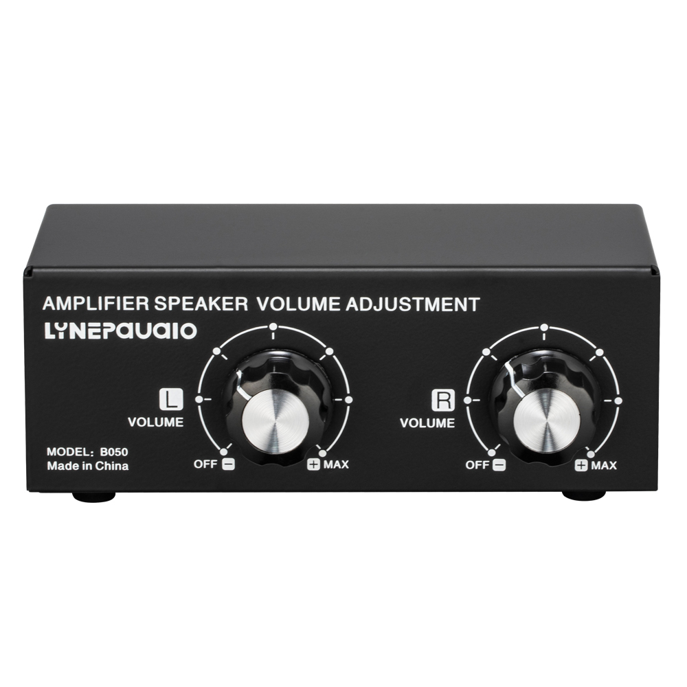 Passive Speaker Volume Adjustment Left and Right Channel