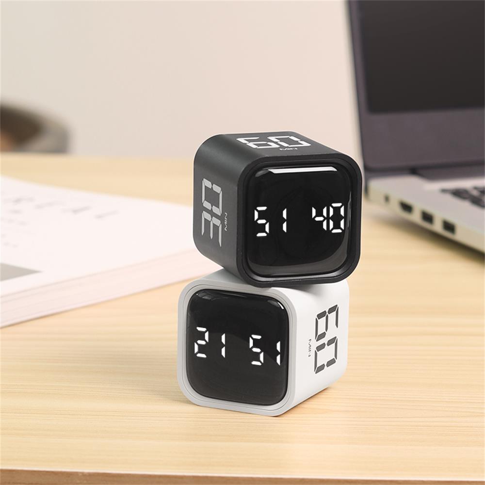 Gravity Sensor Flipping Timer Digital Timer Manual Countdown Alarm Clock Mechanical Cooking Timer Cooking Shower Study Stopwatch