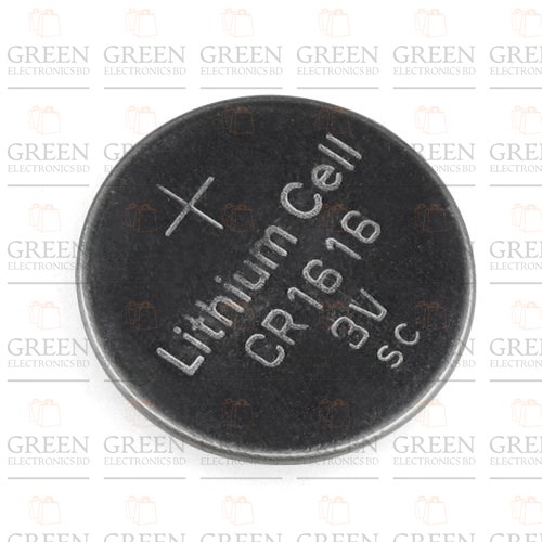 CR1616 3V 50mAh Lithium Battery Coin Button Cell Motherboard Calculators Clock Watch Batteries CR 1616. 