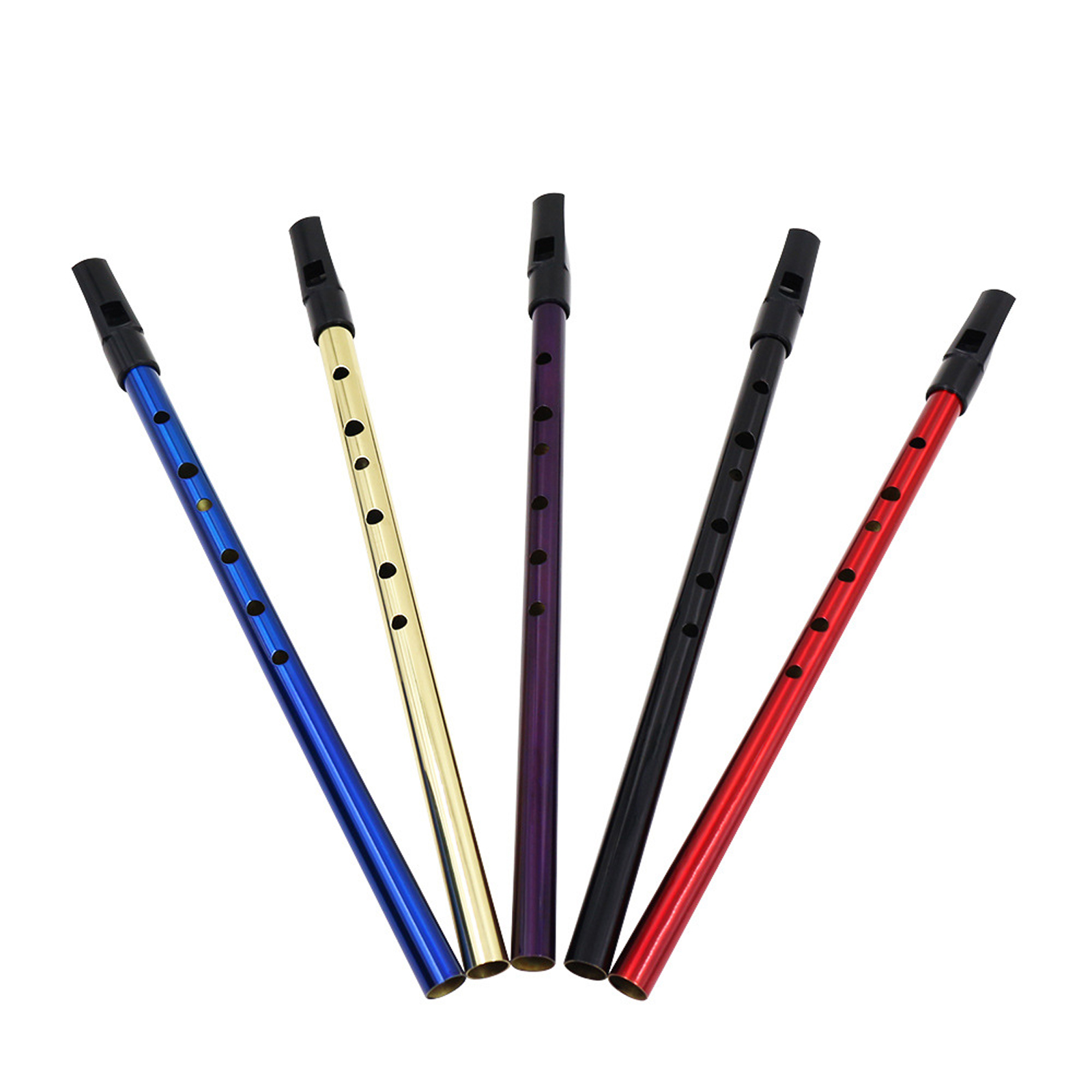 （New）Irih Whitle D-tune 6-hole Clarinet Beginner tudent Practice Playing Tin Whitle Flute Muical Intrument. 