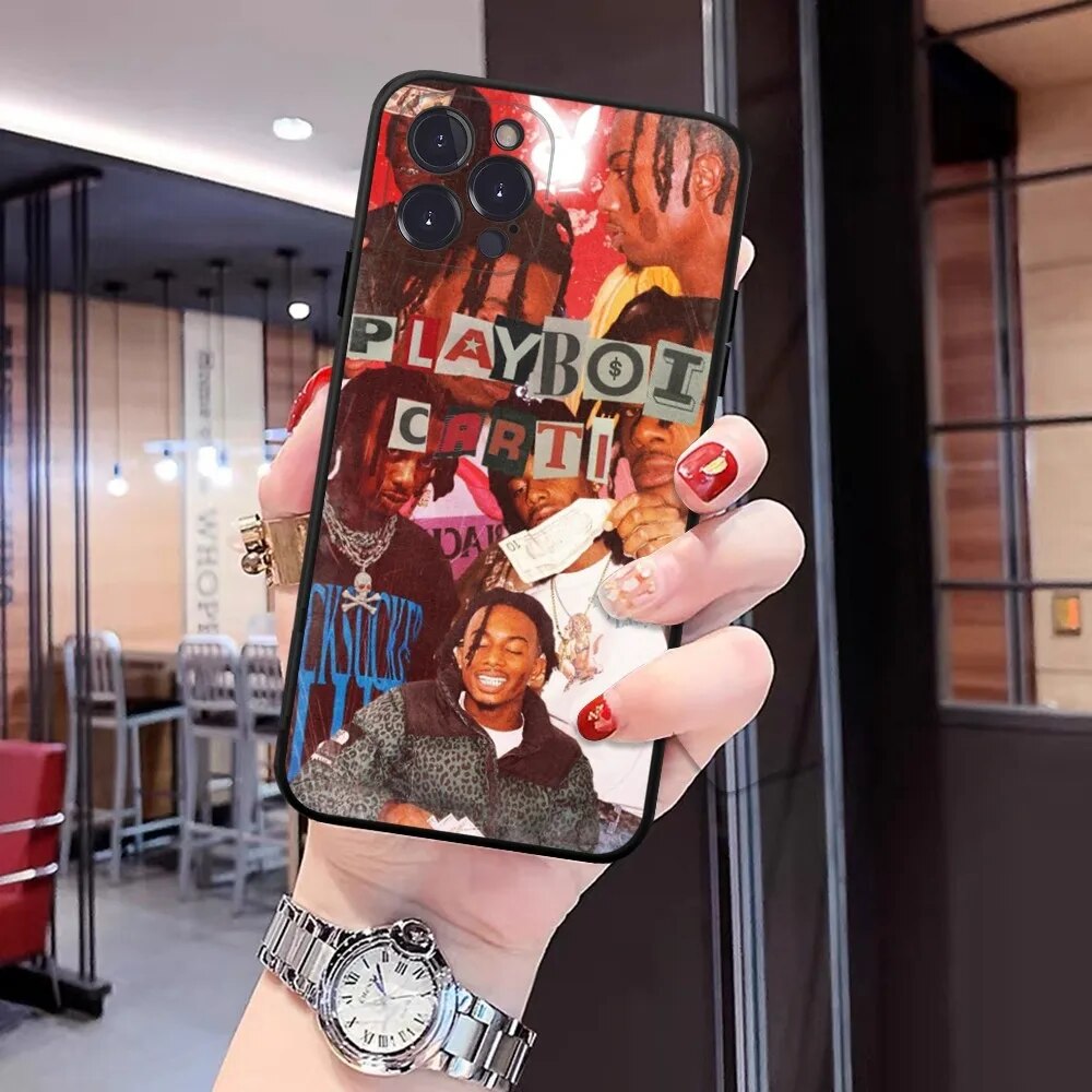 Playboi Carti Phone Case For iPhone 14 11 12 13 Mini Pro XS Max Cover 6 7 8 Plus X XR SE 2020 Funda Shell. 