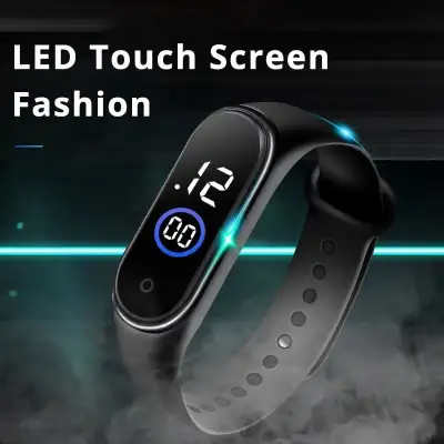 Led hot sale sports watch