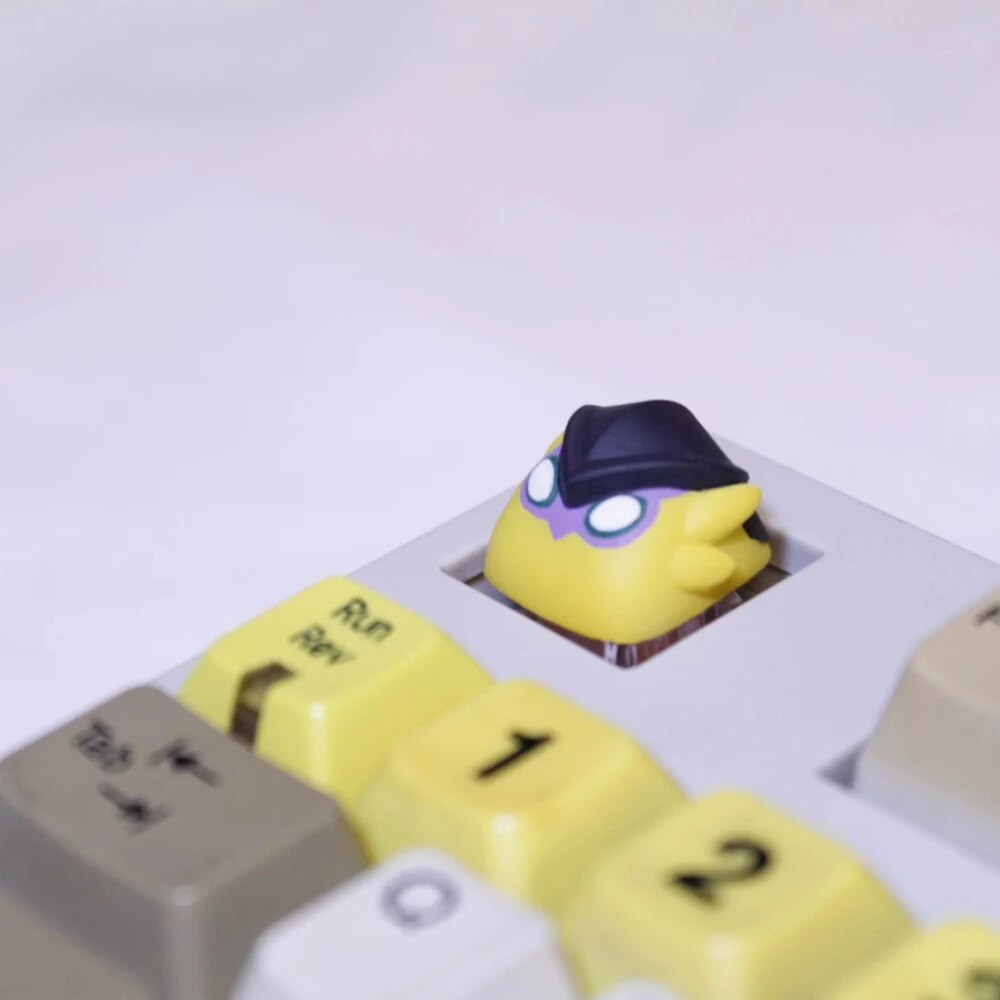 Valorant Keycap Gekko Wingman Anime Keycap Original Resin Keyboard Cap Custom Artisan Key Cap for Mechanical Keyboard Gamer Gift. 
