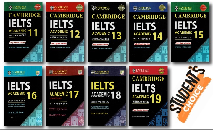 Cambridge IELTS 11-19 (Academic) Book without D.V.D (White print 