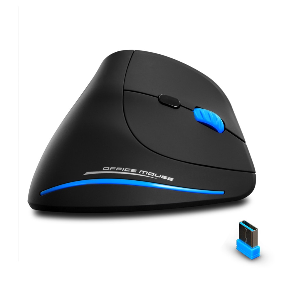 ZELOTES F-26C F35 F36 Ergonomic Vertical Mouse 2.4G Wireless Wireless Gaming Mice USB Optical Mouse Gamer Mause for PC Laptop. 