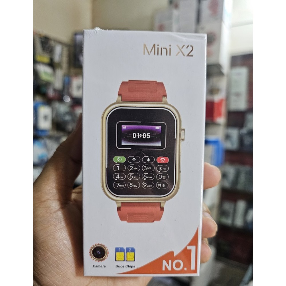 Mini X2 Ultra Smart Watch Dual Sim Camera