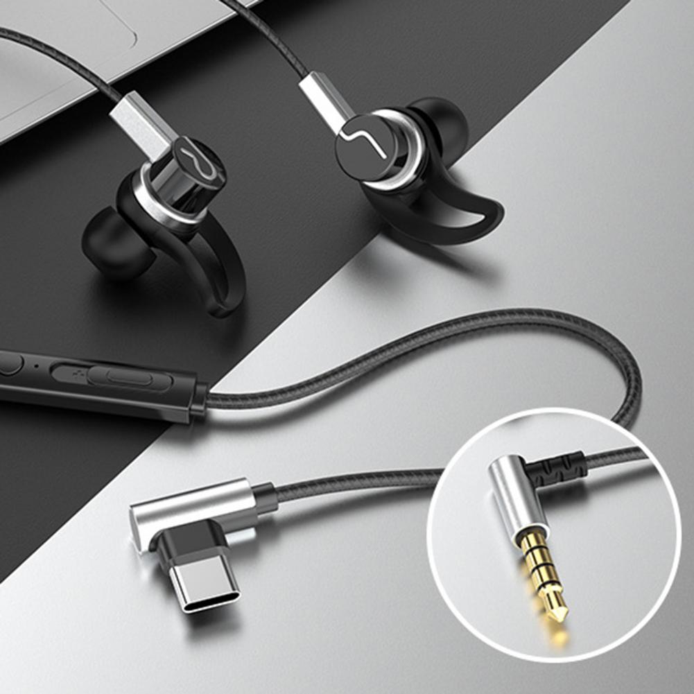 Universal Wired Earphone No-Delay Gaming Headset Noise Reduction Anti-interference Wired Headphone Listen to Music. 