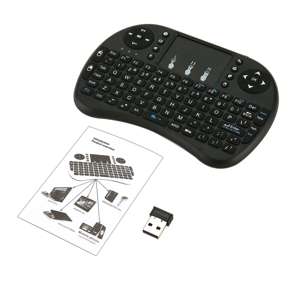 baobab mini 2.4 g wireless keyboard with touch pad