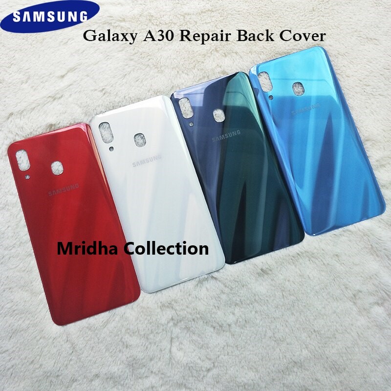 Samsung Galaxy A30 Back Battery Cover Plastic Back Cover Housing Rear Door Case Replacement For SM-A305F, SM-A305FN, SM-A305G, SM-A305GN, SM-A305YN, SM-A3050, SM-A305N, SM-A305GT. 