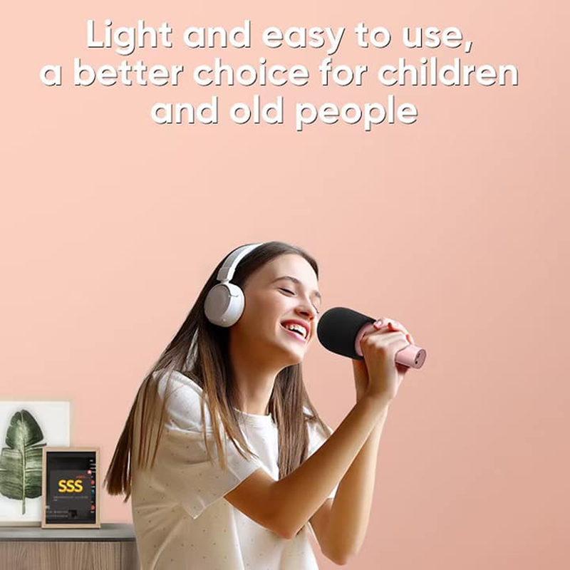 JR MC5 Joyroom Professional Rechargable Karaoke Wireless Microphone. 