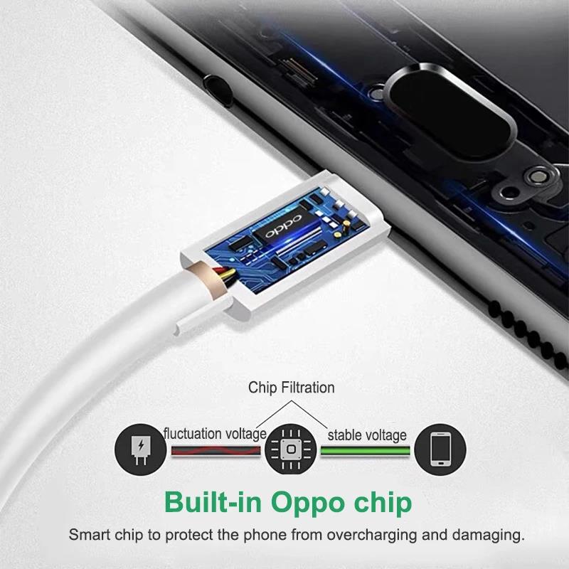 Original OPPO Cable Usb Type C Super Vooc Fast charging Charger Wire OPPO Find X5 X6 X3 Pro N2 Flip Reno10 8 7 6 Pro A77 A78 A98. 