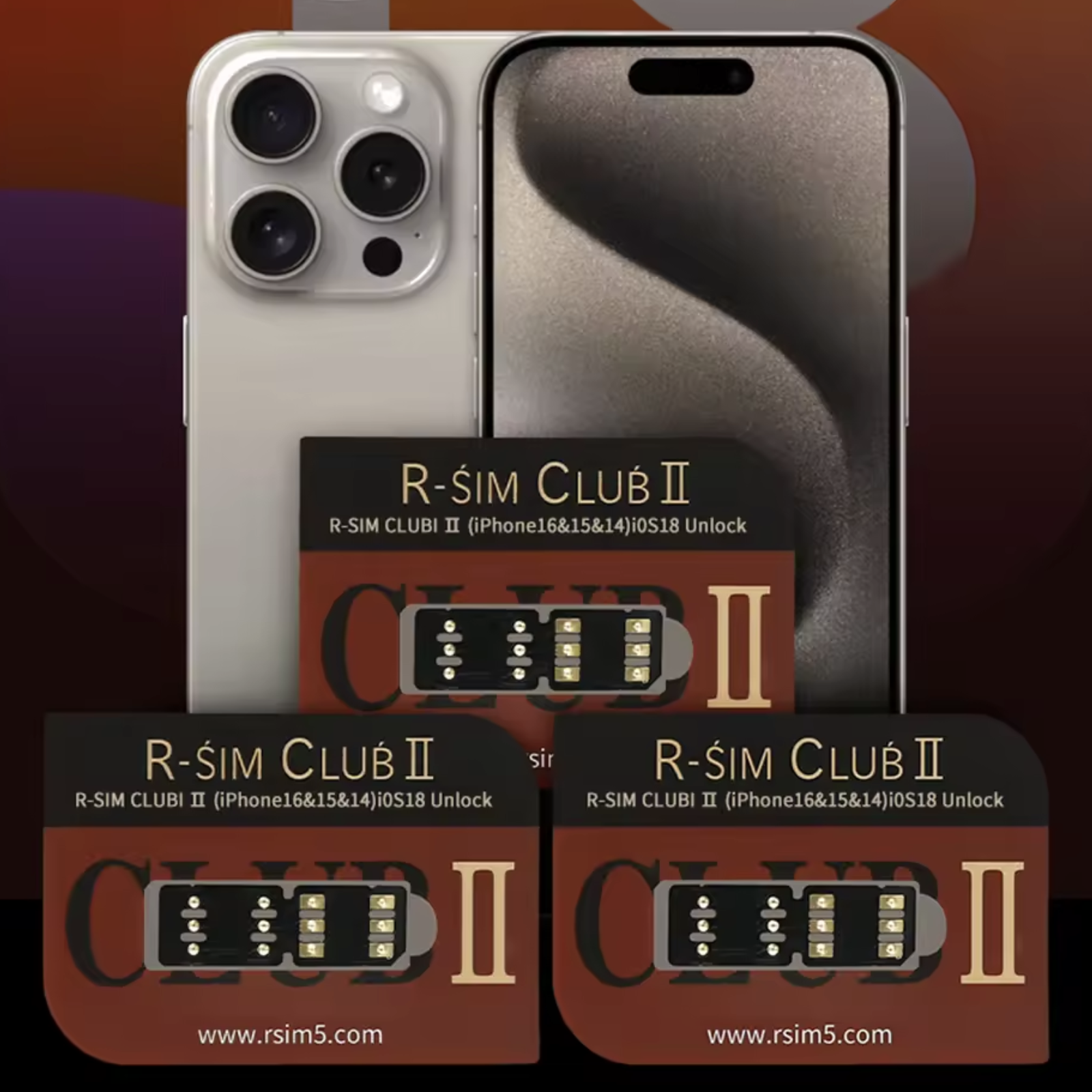 R-SIM CLUB 2 RSIM Dual-chip CPU eSim TMSI iPCC ICCID For IOS 18 iPhone SE 12 13 14 15 16 PRO MAX Unlocking Card Sticker. 