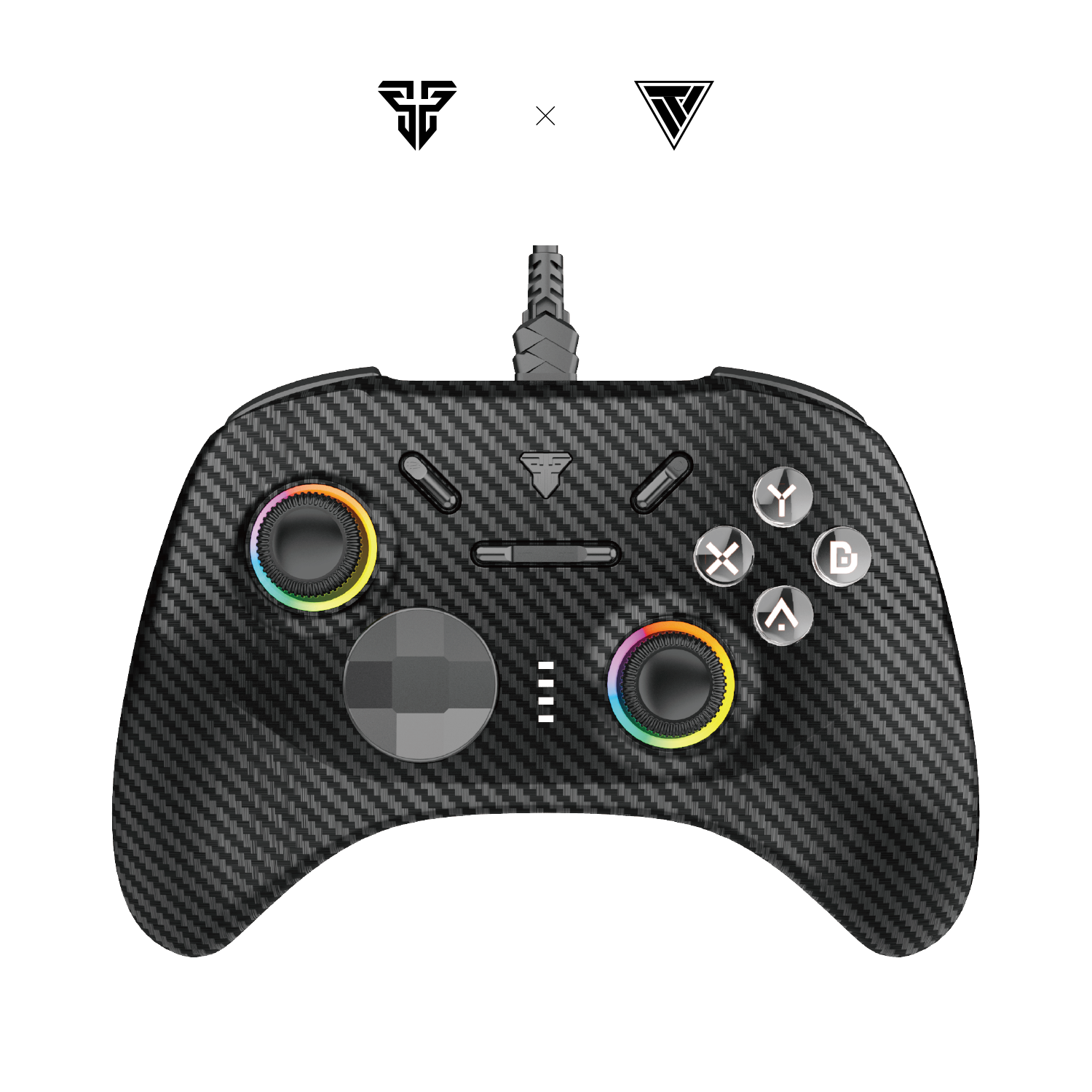 FANTECH GP15 VEGA-EOS Multi-Platform-Gamepad Wired Gaming Controller-Joystick-Hall-Effect Trigger RGB Sticks Supports PC Steam