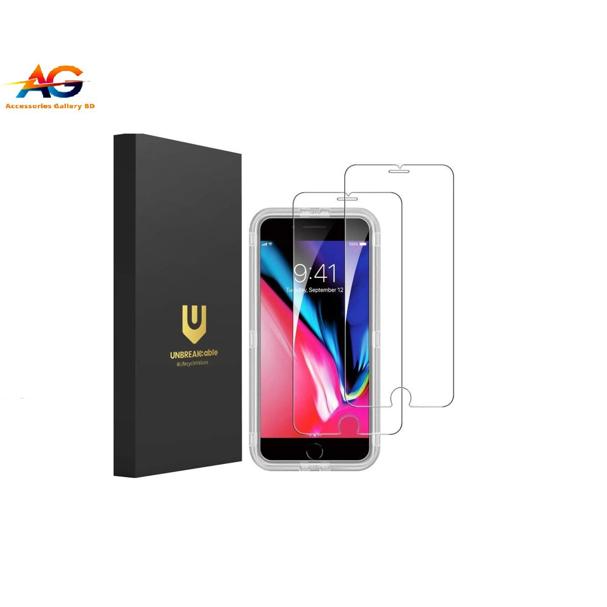 For Apple iPhone 8 Tempered Glass Screen Protector 2.5D -Transparent