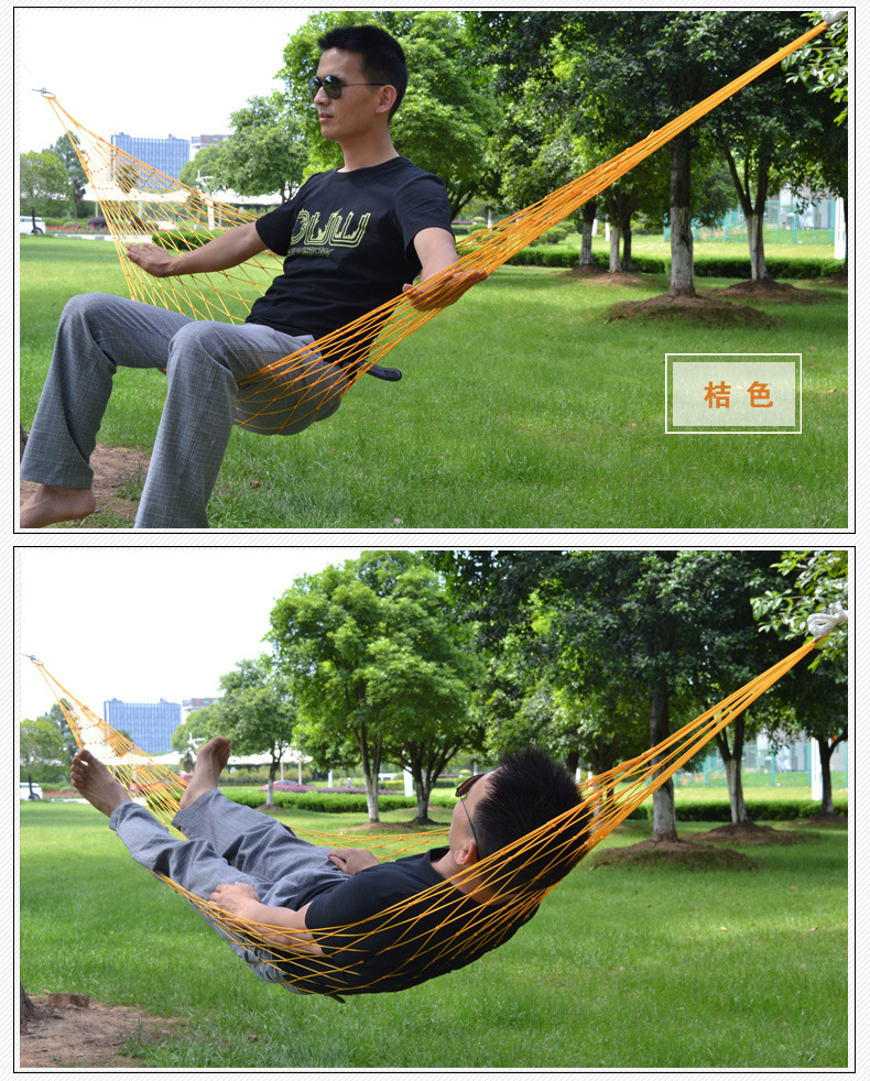 Nylon Net Hammock. 