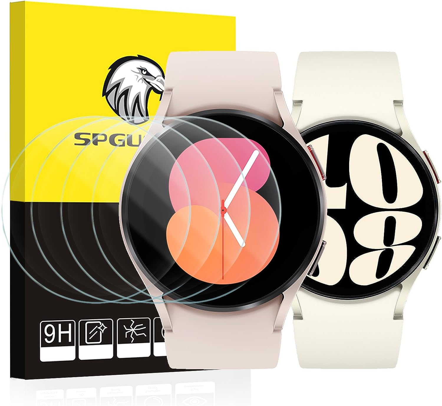 For Samsung Galaxy Watch 5 40mm 44mm Tempered Glass Watch5 Screen Protector Film