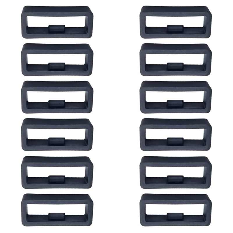 22mm Width Silicone Watch Band Loop for Garmin 735Xt Band Watch Strap Holder for Forerunner 235 Replacement Band. 