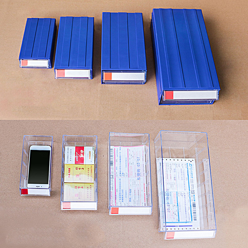 WBBOOMING Hardware Tool Storage Organizer Pen Small Part Storage Drawer Plastic Office Sundry Plastic Modular Component Box. 