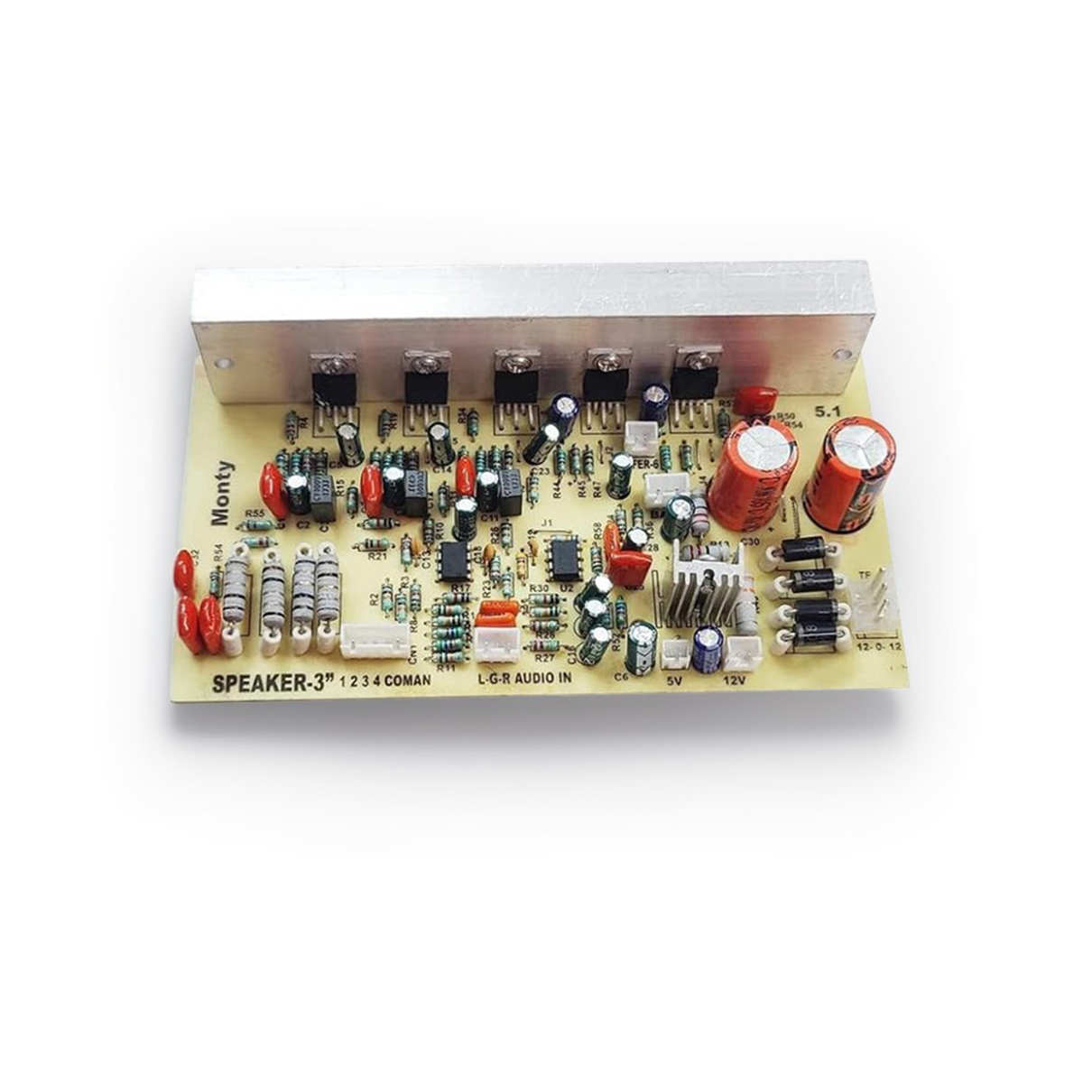 5.1 Home Theater Amplifier Circuit Board TDA2030 for Home and Car Audio Systems, DIY Projects