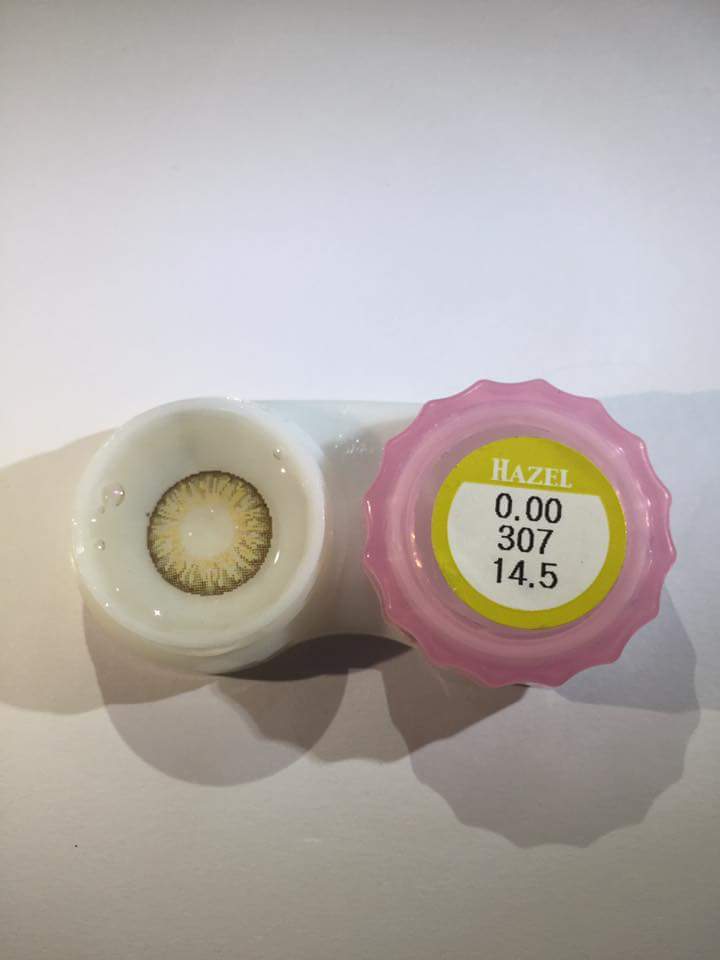 Angel Soft 307 Hazel Contact Lens Angel Soft Color Contact Lenses & Kit Box from protected view for everyday wear with stylish contact lenses #307Hazel. 