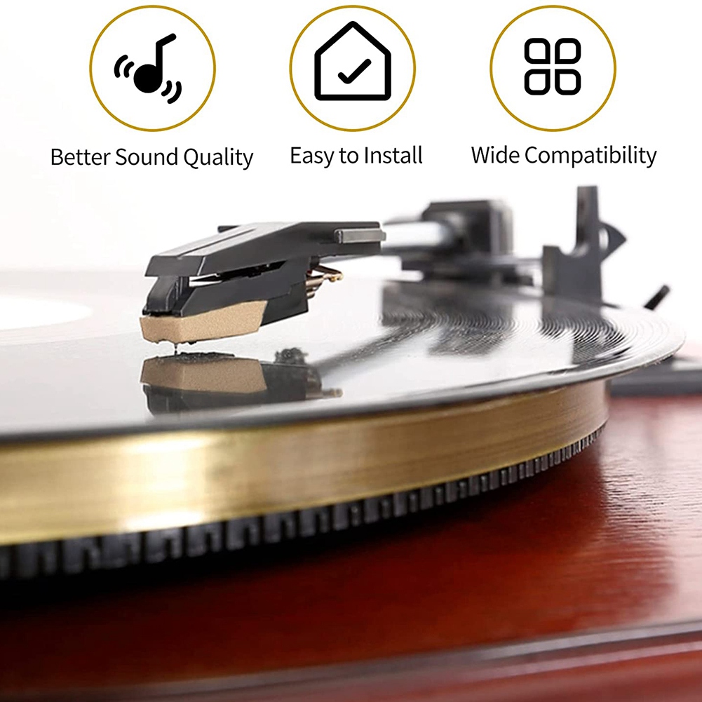 Record Player Needle, Upgraded Record Player with Diamond Stylus Replacement for ,, ION, LP. 