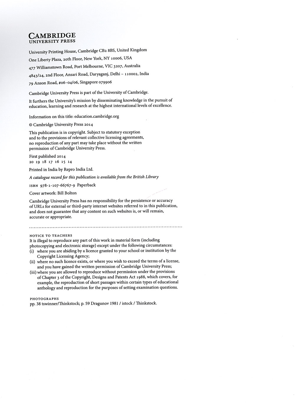 Cambridge Primary Mathematics: Learner's Book 3. 
